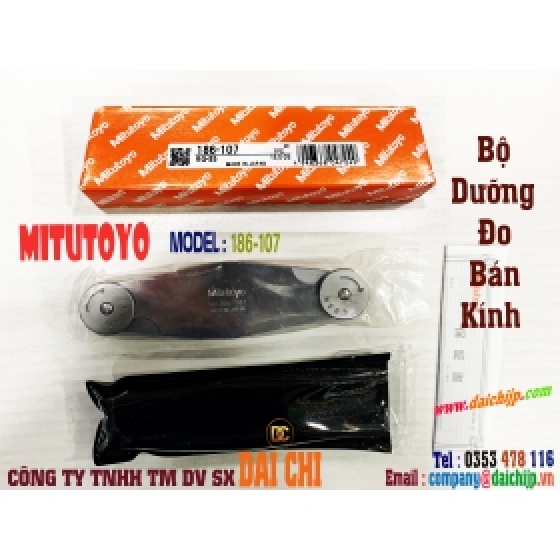 Bộ Dưỡng Đo Bán Kính MITUTOYO 186-107