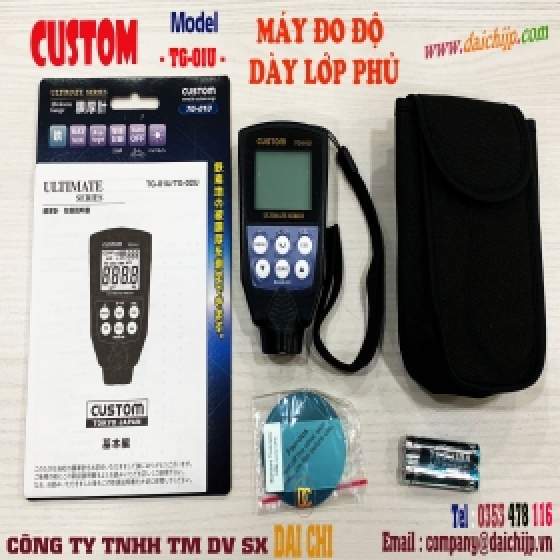 Máy Đo Độ Dày Lớp Phủ CUSTOM TG-01U