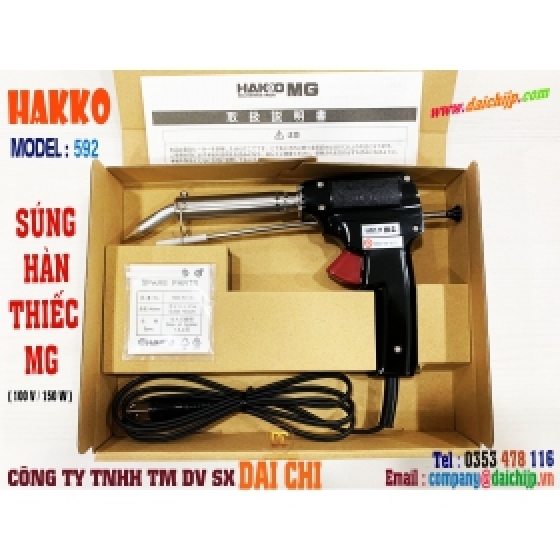 Mỏ Hàn Thiếc Có Cấp Dây Cầm Tay HAKKO MG No.592