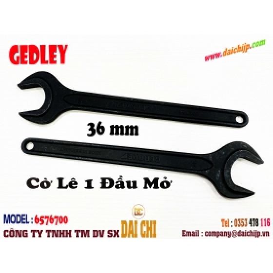 Cờ Lê Mở 1 Đầu GEDLEY GEDORE 6576700 Kích Thước 36 mm