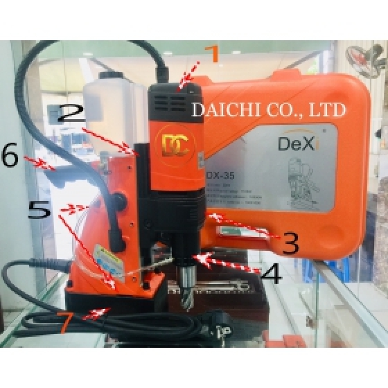 Máy Khoan Từ DX-35 (Magnetic Drill Machine)