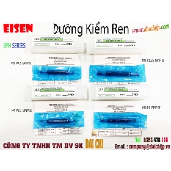 Dưỡng Kiểm Ren Trong EISEN - SPM Series - M8 P1.25 GPIP II