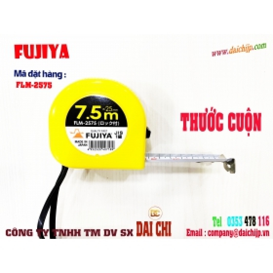 Thước Cuộn FUJIYA FLM-2575 Quy Cách 7.5m x 25mm 