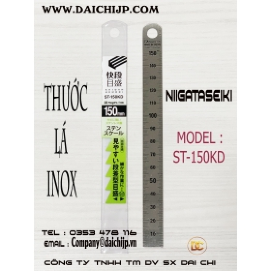 THƯỚC LÁ INOX NIIGATASEIKI-ST-150KD