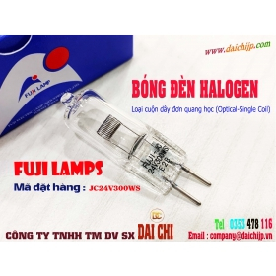 Đèn Halogen Loại Dây Tóc CF-6 FUJILAMPS JC24V300WS