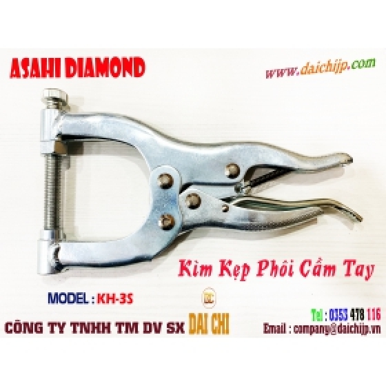 Kìm Kẹp Phôi Cầm Tay KAKUTA Hand Vice Pliers Model KH-3S