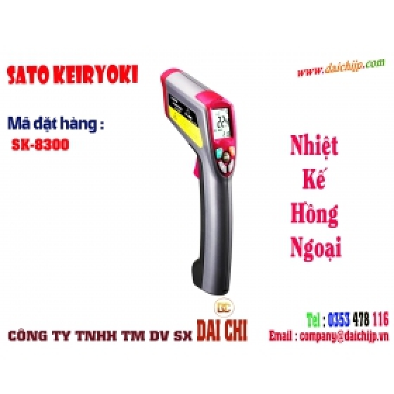 Nhiệt Kế Hồng Ngoại SATO KEIRYOKI Model SK-8300