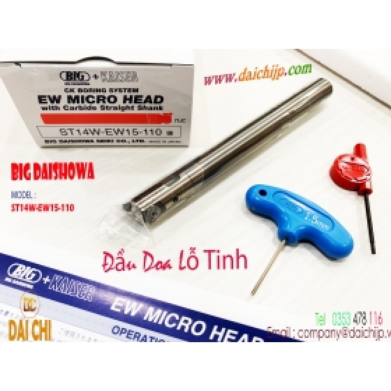 Đầu Doa Lỗ Tinh Big Daishowa - CK Boring System - Model ST14W-EW15-110