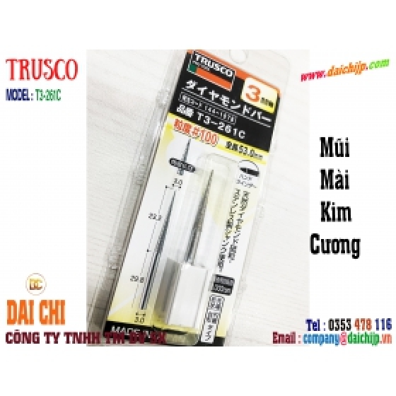 Mũi Mài Kim Cương TRUSCO Model T3-261C 