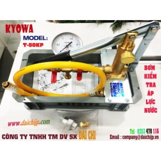 Bơm Kiểm Tra Áp Suất Nước Kyowa T-50KP