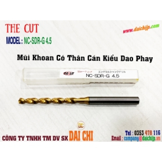 Mũi Khoan THE CUT NC-SDR-G 4.5